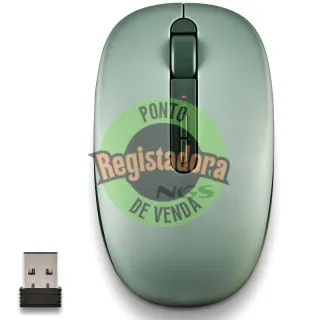 NGS Rato sem fios 2.4GHZ Dual BT FOGDUAL GREEN