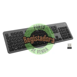 EWENT EW3296 Teclado Slim Inalámbric 2.4Ghz BT 1-2