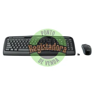Logitech Teclado+ Rato MK330 USB Preto