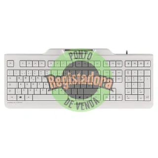 Cherry Teclado+Leitor Chip Integrado (DNIe) Branco