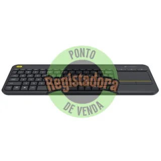 Logitech Teclado K400 920-007137 Plus Touch Preto
