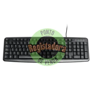 iggual Teclado USB padrão CK-BASIC-105T preto
