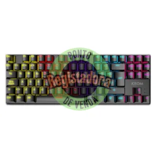 KROM Teclado Gaming NXKROMKASICTKL TKL RAINBOW