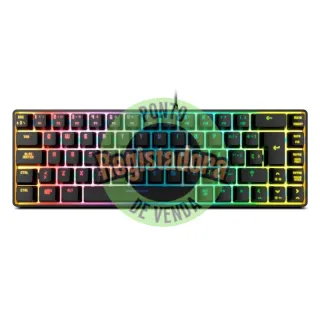 KROM KALISTA | Teclado mini RGB membrana