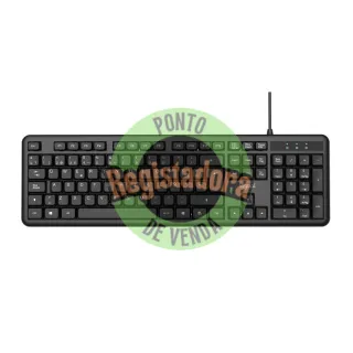 iggual Teclado USB padrão CK-OFFICE-105T preto