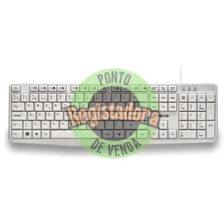NGS Teclado USB-A 12 Teclas Multi Cabo 1.5M
