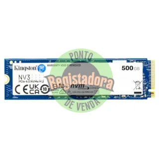 Kingston NV3 SSD 500GB PCIe NVMe Gen 4.0