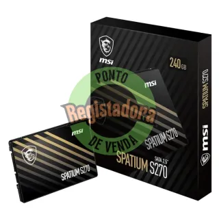 MSI SSD Spatium S270 240Gb 2.5" Sata 3 6Gbps