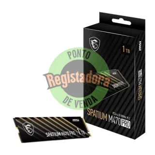 MSI SSD Spatium M470 Pro 1Tb PCIe 4.0 NVMe 6000Mbs