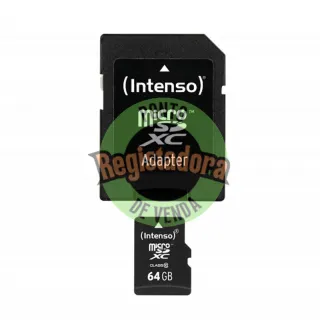 Intenso 3413490 Micro SD classe 10 64GB c/adapt