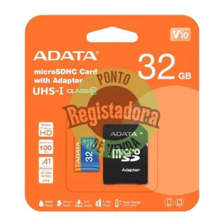 ADATA MicroSDHC 32GB UHS-I CLASS10 c/adapt