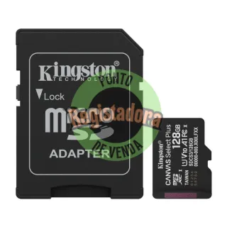 Kingston SDCS3/128GB microSD XC Gen3 150MB/s A1