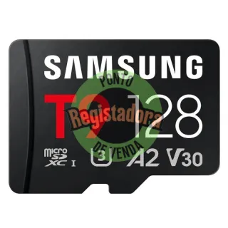 Samsung Micro SDXC T9 128GB classe10 U3 V30 A2 c/a