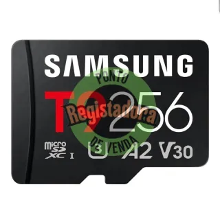 Samsung Micro SDXC T9 256GB classe10 U3 V30 A2 c/a