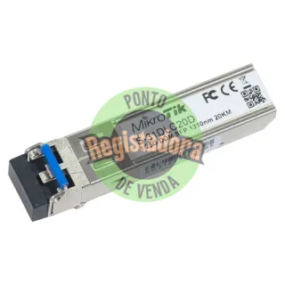 MikroTik S-31DLC20D Modulo SFP Mono Modo 20Km