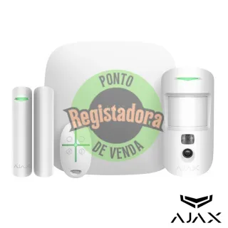 Kit Alarme Ajax Fire Branco - Kit 12