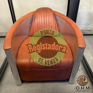 Cadeira Maverick - Castanha
