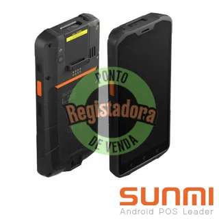L2s PRO, SUNMI OS, A12, 5.5", 4GB+64GB, 13MP rear +2MP front cameras, Zebra 4100 2D Scanner, NFC, Wifi, IP68, 4G, EU Adapter, 3-Y