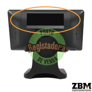 Display Cliente VFD 2X20 para POS ZQ-T8350