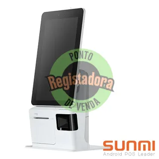 K2 MINI, SUNMI OS, A9, 15.6" mono screen, 4GB+64GB, SUNMI S100W Scanner, 58/80mm printer, NFC, Wifi, Desktop, EU Adapter, 1-Y