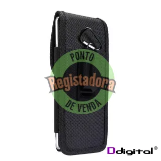 Bolsa de Transporte PDA Suporte de Cinto e Clip 6.4" a 6.9"