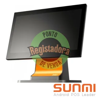 SUNMI D2s Lite POS Android 11 - FHD 15.6" 1920x1080 Capacitive 3GB RAM - 32GB Flash - WiFi+BT 1xEthernet - 1xRS232 - 4xUSB - 1xCas