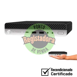 PC Recondicionado HP EliteDesk 800 G3 - Intel i5 7400 / DDR3 8G / SSD 240 / W10 PRO