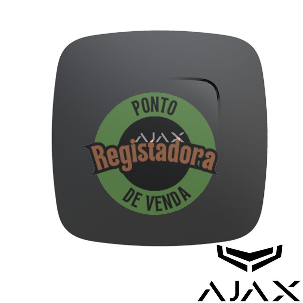 AJAX - Detector de fumo e temperatura - Black