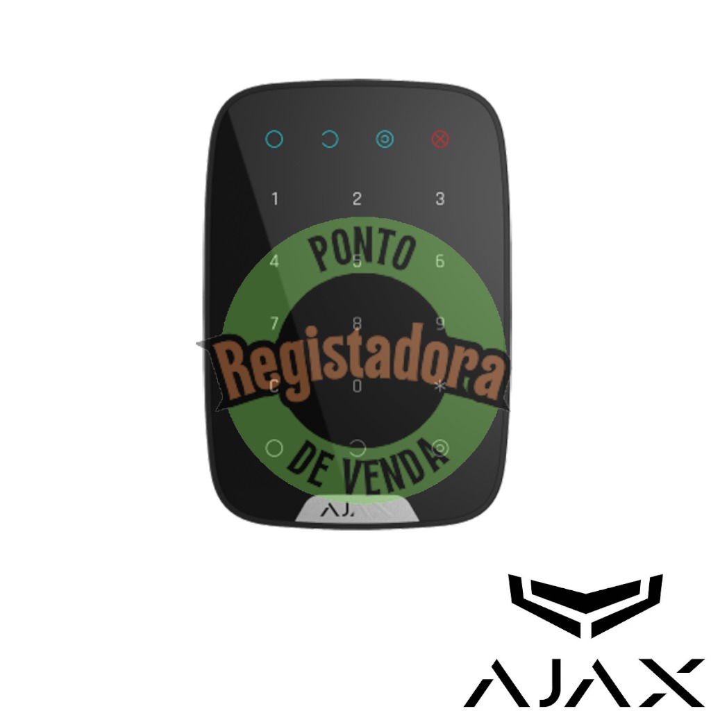 AJAX - Teclado wireless bidirecional - Black