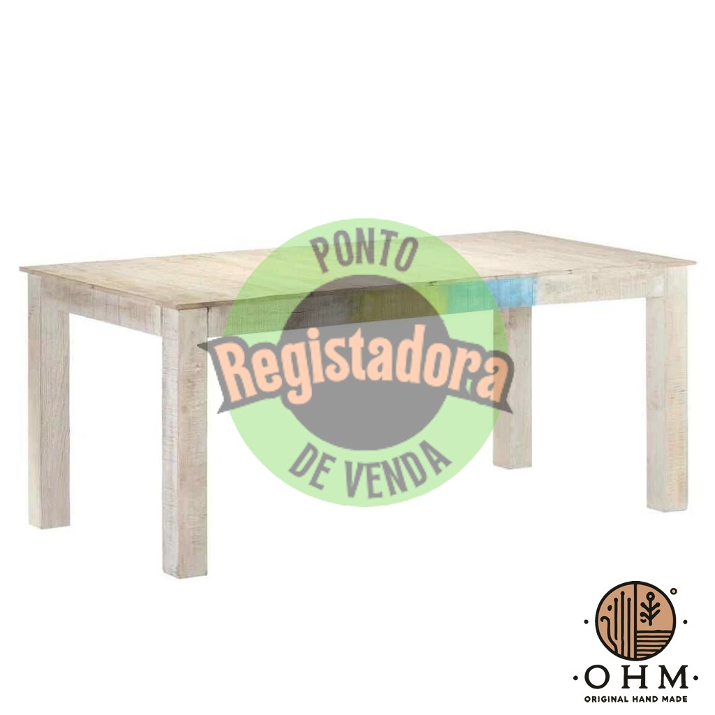 Mesa de Jantar Distress White