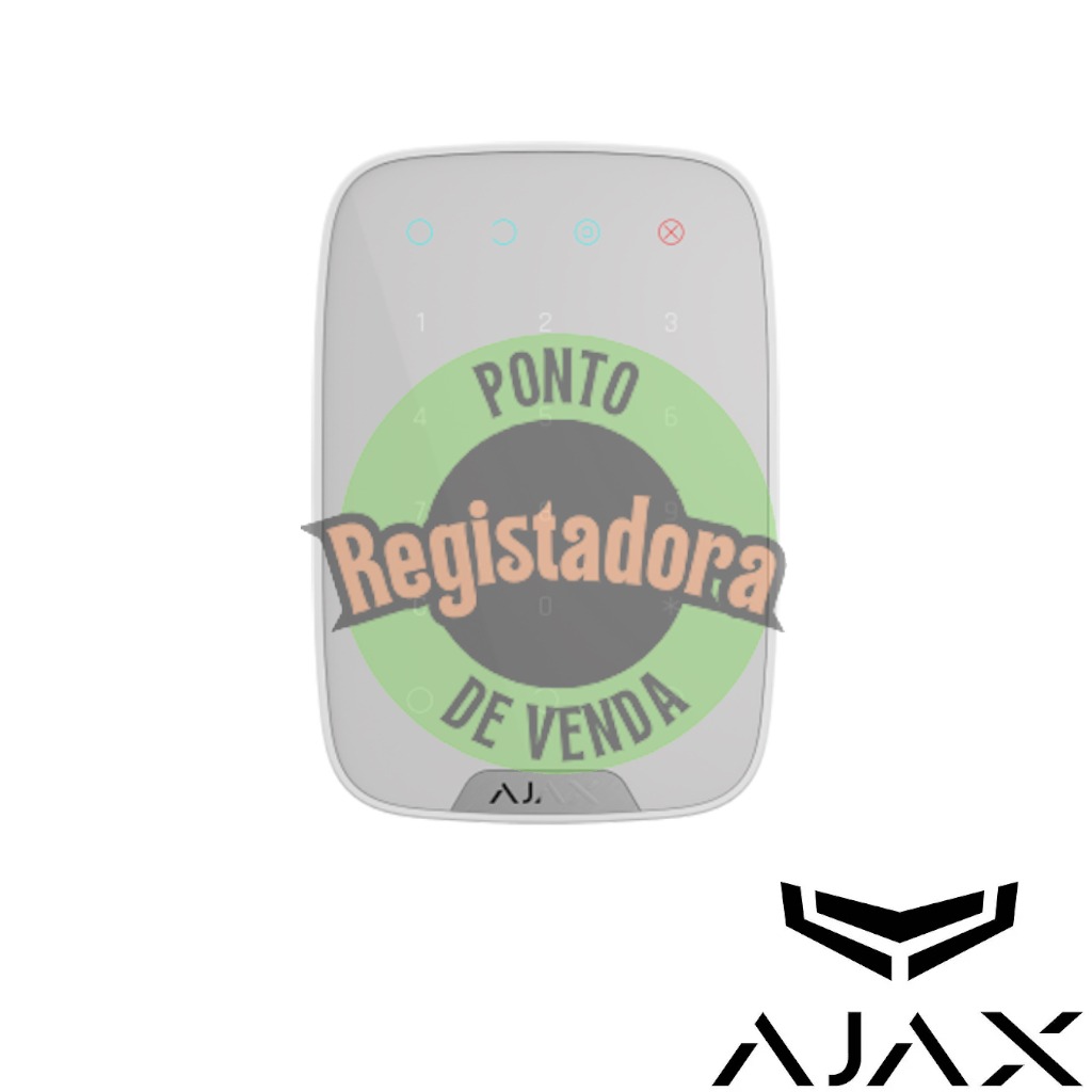 AJAX - Teclado wireless bidirecional - White