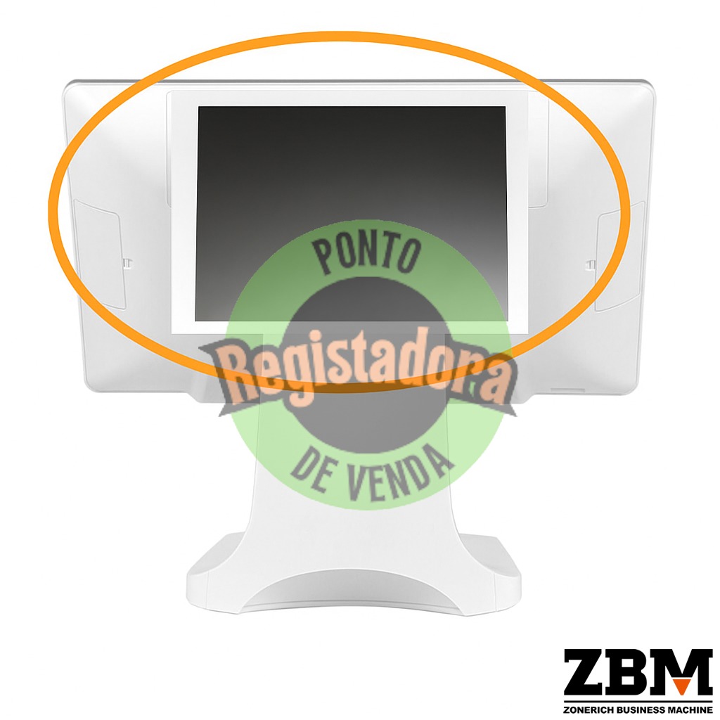 Display de Cliente 11.6" p/ POS ZQ-T8356 Branco