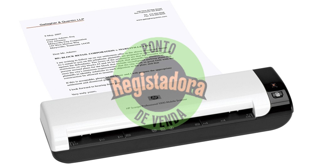 Scanner HP Scanjet 1000 - L2722A