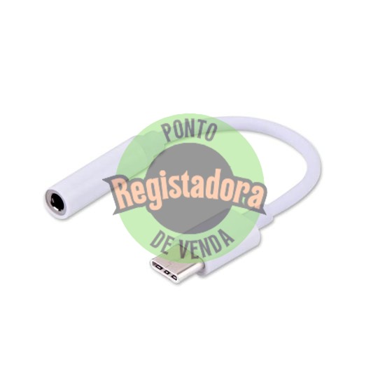 USB-C TO 3.5 JACK ADAPTER SAVIO AK-35 WHITE