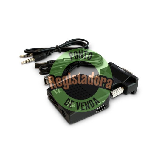 ADAPTER VGA (M) - HDMI (H) SAVIO CL-145
