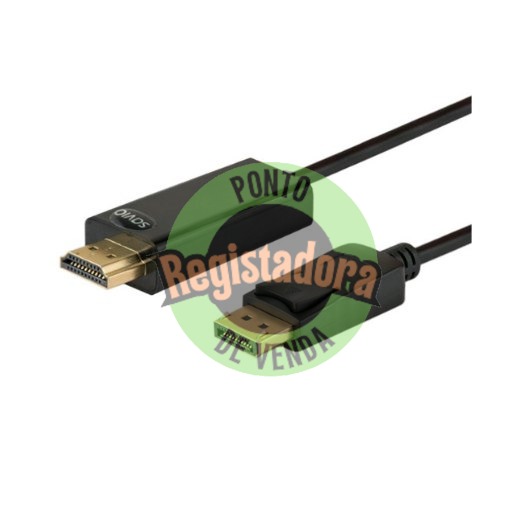 CABLE DISPLAYPORT (M) - HDMI (M) 1.5M SAVIO CL-56