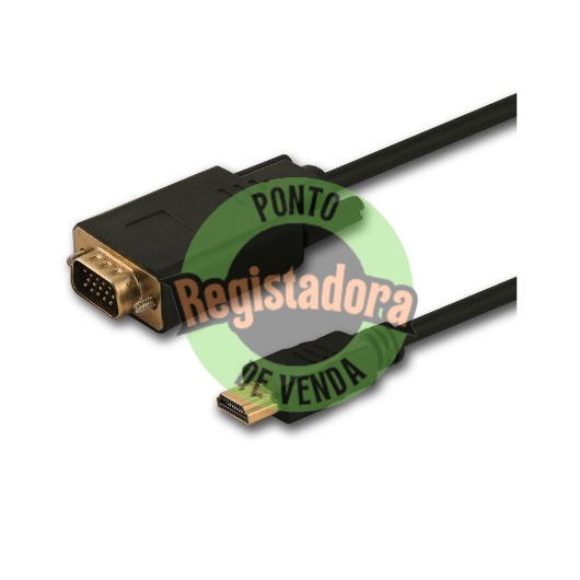 CABLE HDMI (M) - VGA (H) 1.8M SAVIO CL-103
