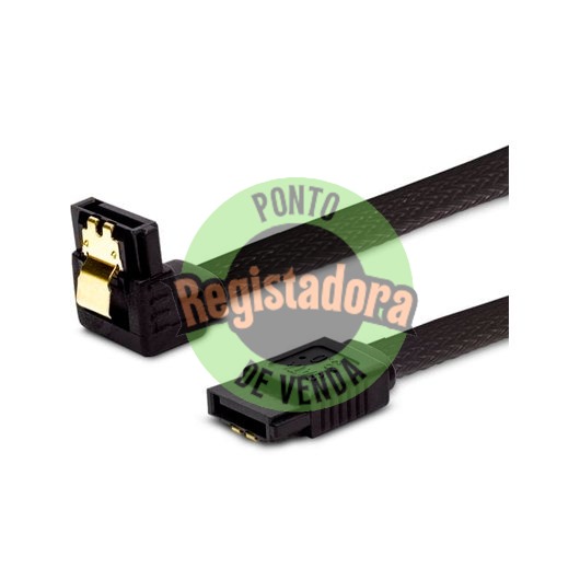 CABLE SATA ANGULAR SAVIO GAK-04 BLACK