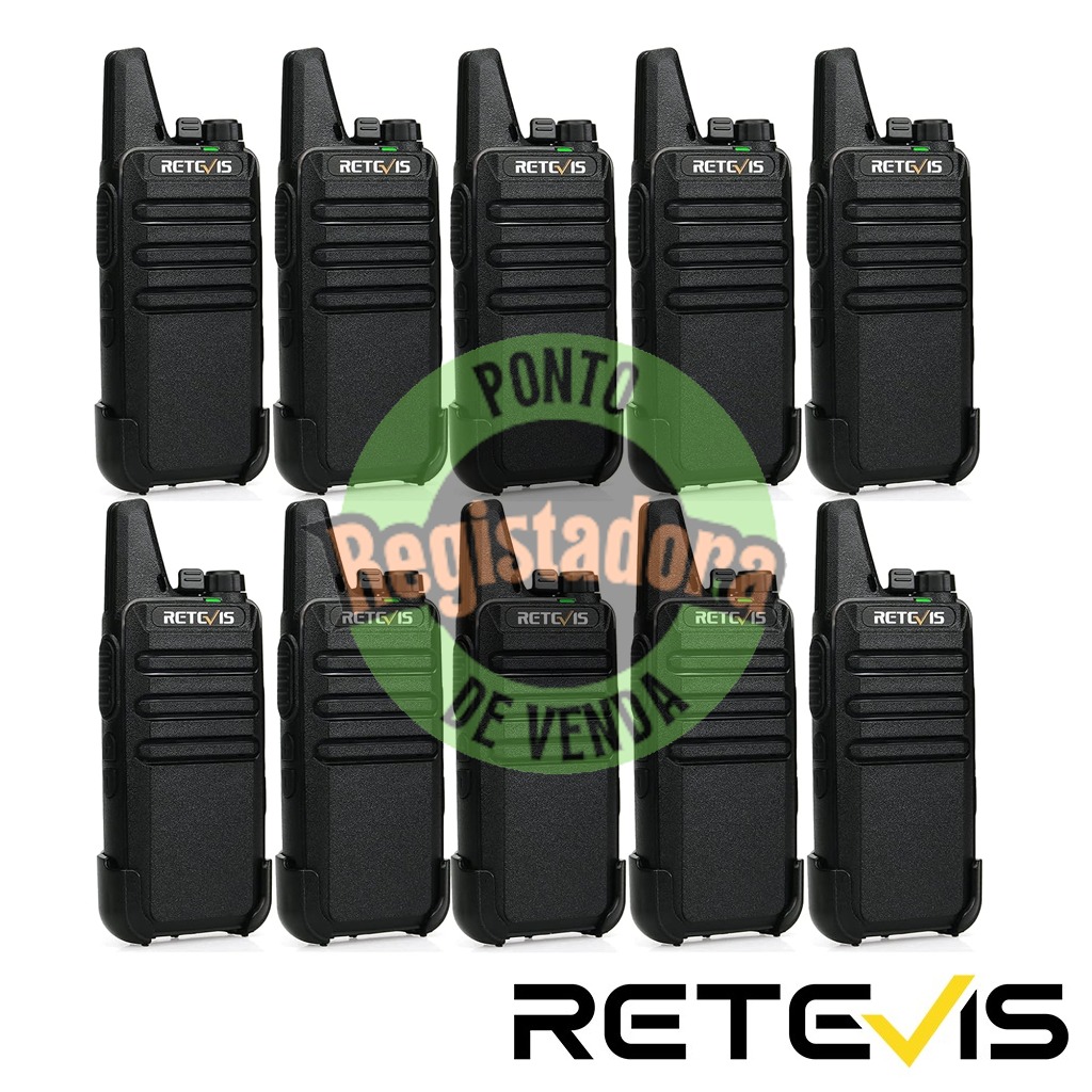 Walkie Talkie RT622 Pack 10 Unidades