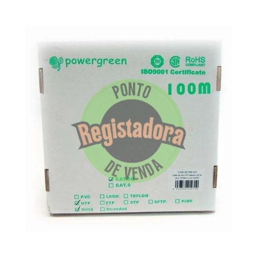 PEPEGREEN CAT5e 100M RIGID OUTDOOR CABLE REEL