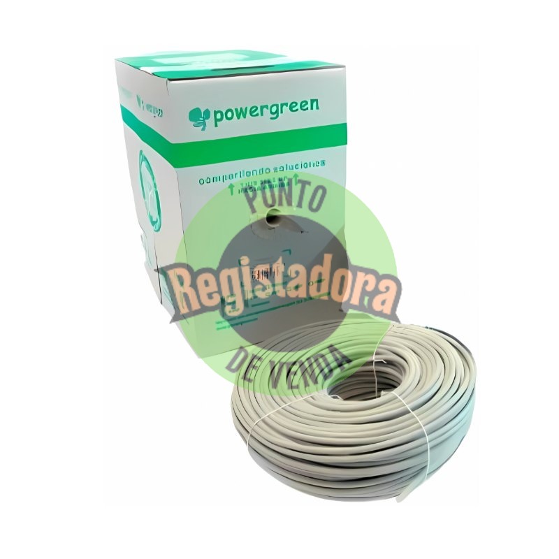 PEPEGREEN CAT6 FTP CABLE REEL 305 METERS