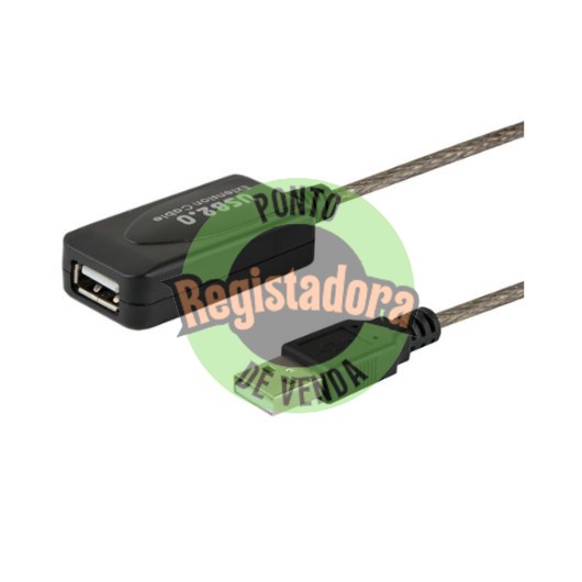 PUERTO USB 2.0 5M BLACK SAVIO EXTENDER CABLE