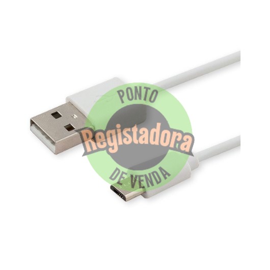 CABLE USB 2.0 - MICRO USB 1M BLANCO SAVIO CL-123