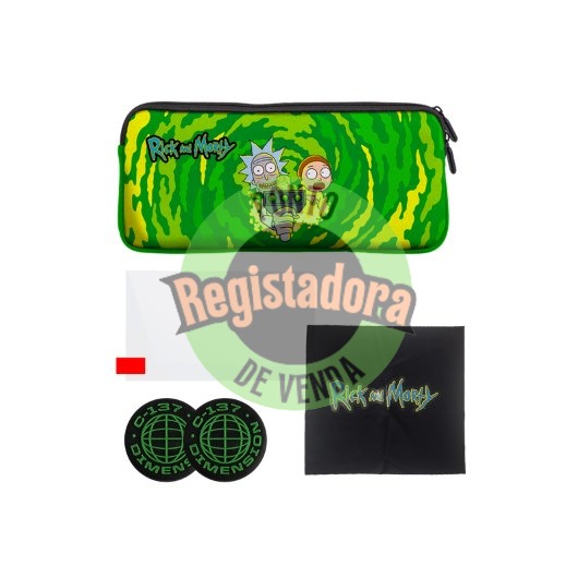 PACK STARTER FUNDA SWITCH 2 RICK AND MORTY