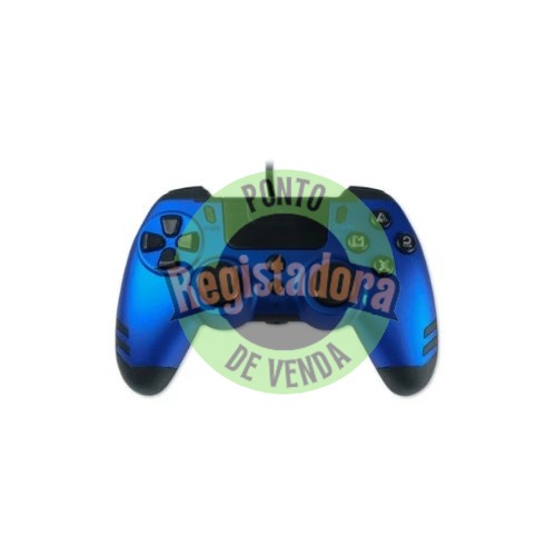 GAMEPAD WIRED LEXIP PS4/PC STEELPLAY SAPPHIRE BLUE