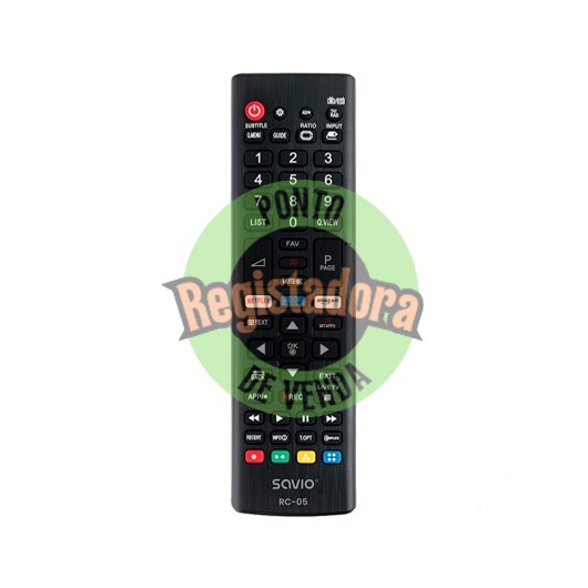 SAVIO RC-05 TV REMOTE CONTROL REPLACEMENT LG SMART TV