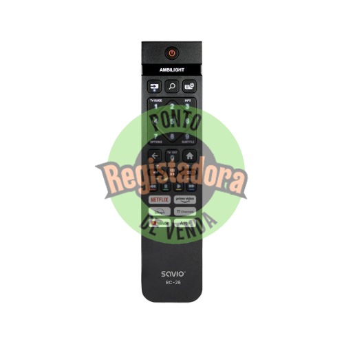 SAVIO RC-26 TV REMOTE CONTROL COMPATIBLE WITH PHILIPS