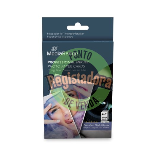 MEDIARANGE PHOTO PAPER MRINK104 A5 GLOSS