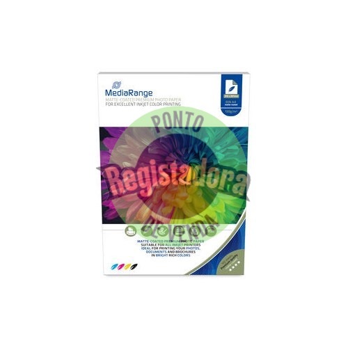 MEDIARANGE PHOTO PAPER MRINK101 A4 MATE