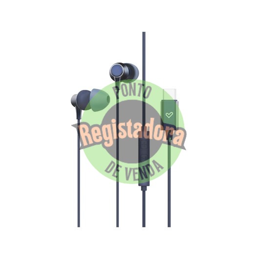 AURICULARES TIPO C METALLIZED BLUE